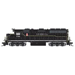 Click here to learn more about the Atlas Model Railroad HO GP40, Georgia Railroad #754.