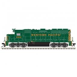 Click here to learn more about the Atlas Model Railroad HO GP40, WP/Nose Lettering #3503.