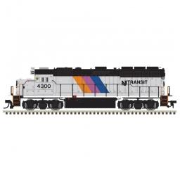 Click here to learn more about the Atlas Model Railroad HO GP40, NJT #4300.