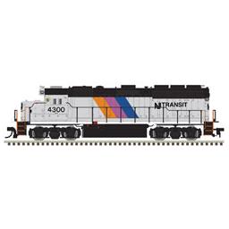 Click here to learn more about the Atlas Model Railroad HO GP40, NJT #4302.