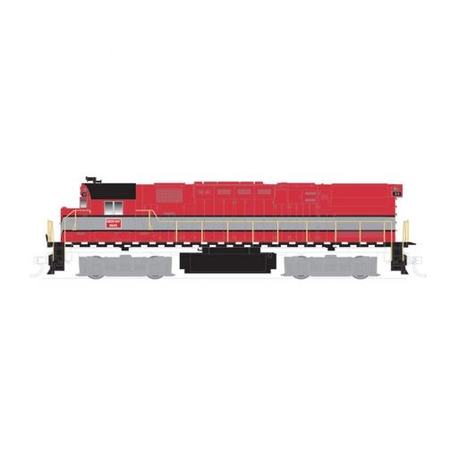 Atlas Model Railroad HO C-424 Phase II w/DCC & Sound, GB&W #312