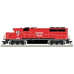 Click here to learn more about the Atlas Model Railroad HO GP40-2 w/DCC & Sound, Canadian Pacific #4653.