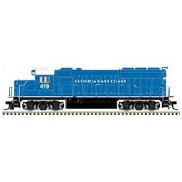Click here to learn more about the Atlas Model Railroad HO GP40-2 w/DCC & Sound, Florida East Coast #419.
