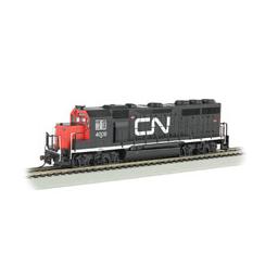 Click here to learn more about the Bachmann Industries HO GP40 w/DCC, CN #4008.
