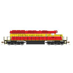 Click here to learn more about the Bachmann Industries HO SD40-2 w/DCC, FEC.