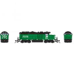 Click here to learn more about the Broadway Limited Imports HO GP20 w/DCC & Paragon 3, BN #2038.