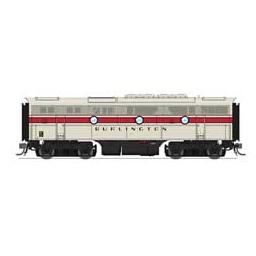 Click here to learn more about the Broadway Limited Imports HO F3B Phase IIa w/DCC & Paragon 3,CB&Q #116-C.