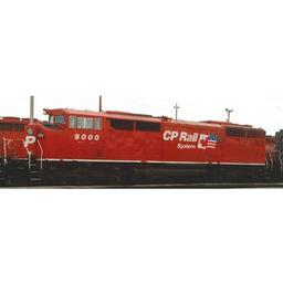 Click here to learn more about the Bowser Manufacturing Co., Inc. HO SD40-2F w/DCC & Sound, CPR/Dual Flag #9000.