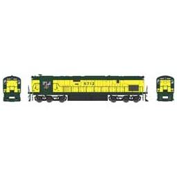 Click here to learn more about the Bowser Manufacturing Co., Inc. HO C628 w/DCC & Sound, C&NW/Zito Green #6712.