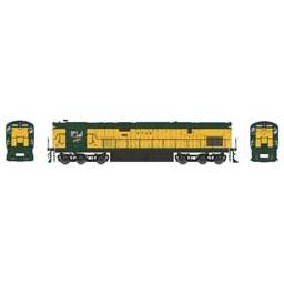 Click here to learn more about the Bowser Manufacturing Co., Inc. HO C628 w/DCC & Sound, C&NW/Old Yellow Green #6716.