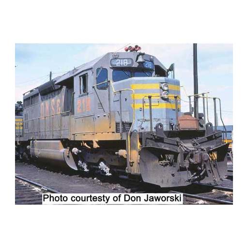 Bowser Manufacturing Co., Inc. HO SD40 w/DCC & SND, QNSL/Gray/Orange/Yel Let #215