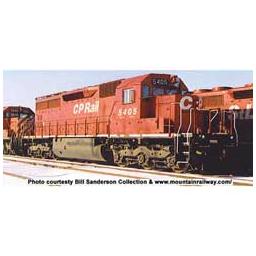 Click here to learn more about the Bowser Manufacturing Co., Inc. HO SD40, CPR/Candy Apple Red #5405.