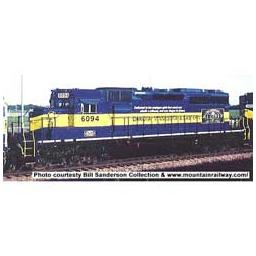 Click here to learn more about the Bowser Manufacturing Co., Inc. HO SD40 w/DCC & Sound, DM&E/Employee Ded #6094.