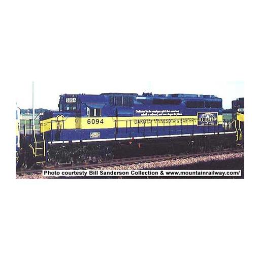 Bowser Manufacturing Co., Inc. HO SD40 w/DCC & Sound, DM&E/Employee Ded #6094
