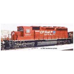 Click here to learn more about the Bowser Manufacturing Co., Inc. HO SD40, CPR/Dual Flag #5501.