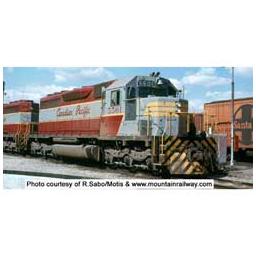 Click here to learn more about the Bowser Manufacturing Co., Inc. HO SD40 w/DCC & Sound, CPR/Grey/Maroon #5502.