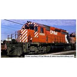 Click here to learn more about the Bowser Manufacturing Co., Inc. HO SD40, CPR/5" Stripes Large Multi Mark #5506.
