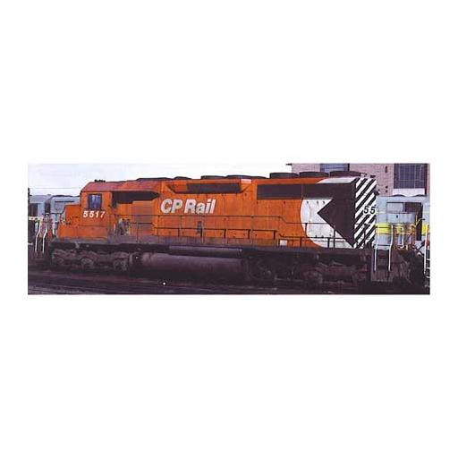 Bowser Manufacturing Co., Inc. HO SD40, CPR/5" Stripes Large Multi Mark #5517