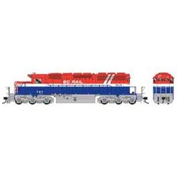 Click here to learn more about the Bowser Manufacturing Co., Inc. HO SD40-2 w/DCC & Sound, BCR/RWB Hockey Stick #761.