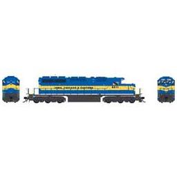 Click here to learn more about the Bowser Manufacturing Co., Inc. HO SD40-2 w/DCC & Sound, IC&E/ex/CPR #6216.