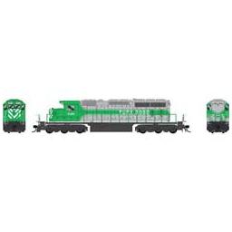 Click here to learn more about the Bowser Manufacturing Co., Inc. HO SD40-2, FURX/Green/Silver #3050.