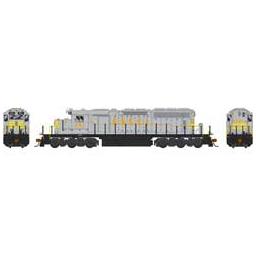 Click here to learn more about the Bowser Manufacturing Co., Inc. HO SD40-2 w/DCC & Sound, QNSL/Grey #251.