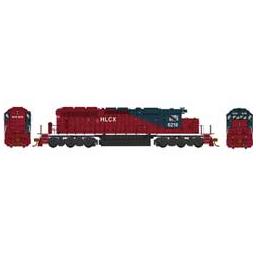 Click here to learn more about the Bowser Manufacturing Co., Inc. HO SD40-2, HLCX/Maroon/Blue #6219.