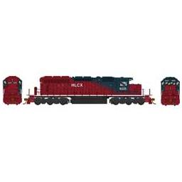 Click here to learn more about the Bowser Manufacturing Co., Inc. HO SD40-2 w/DCC & Sound, HLCX/Maroon/Blue #6225.