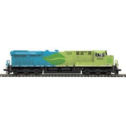 Click here to learn more about the M.T.H. Electric Trains HO ES44AC w/PS3, GE/Evolution.