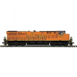 Click here to learn more about the M.T.H. Electric Trains HO ES44AC w/PS3, Halloween #1031.