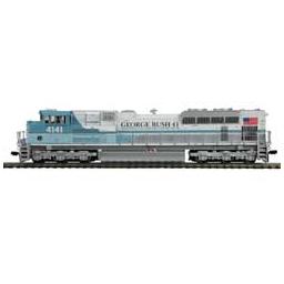 Click here to learn more about the M.T.H. Electric Trains HO SD70ACe, UP/George Bush #4141.