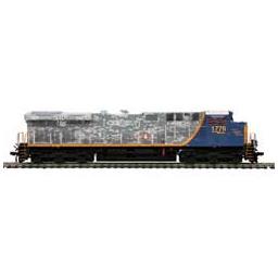 Click here to learn more about the M.T.H. Electric Trains HO ES44AC w/PS3, CSX #1776.