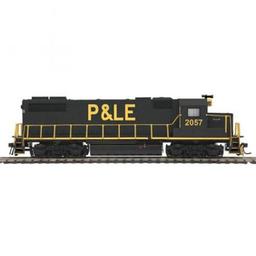 Click here to learn more about the M.T.H. Electric Trains HO GP38-2 w/PS3, P&LE #2057.
