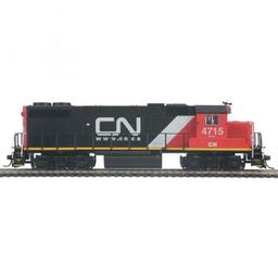 Click here to learn more about the M.T.H. Electric Trains HO GP38-2 w/NMRA, CN # 4715.