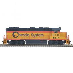Click here to learn more about the M.T.H. Electric Trains HO GP38-2 w/NMRA, Chessie # 4817.