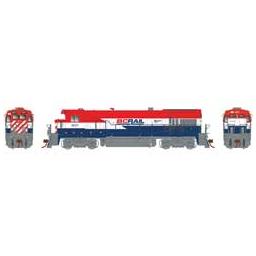 Click here to learn more about the Rapido Trains Inc. HO GE B36-7, BCOL/Red/White/Blue #3607.