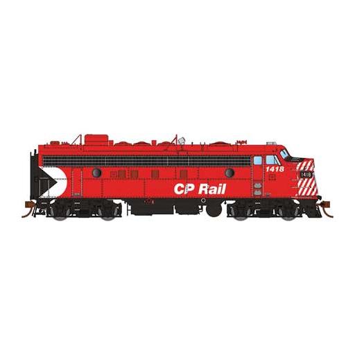 Rapido Trains Inc. HO FP7 w/DCC & Sound, CPR/Red/5"Stripes #1402