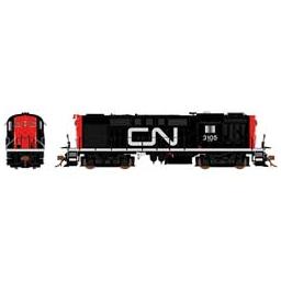 Click here to learn more about the Rapido Trains Inc. HO RS18 w/DCC & Sound, CN/Noodle #3105.