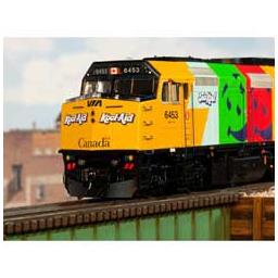 Click here to learn more about the Rapido Trains Inc. HO F40PH-2D w/DCC & Sound, VIA #6453.