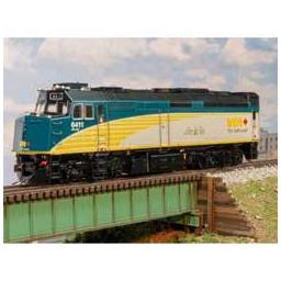 Click here to learn more about the Rapido Trains Inc. HO F40PH-2D w/DCC & Sound, VIA #6411.