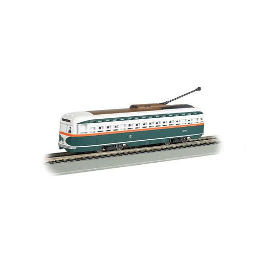 Bachmann Industries HO Streetcar w/DCC &Sound Value, chicago