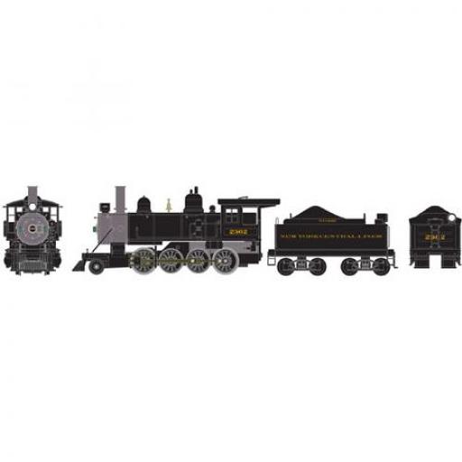 Athearn HO RTR Old Time 2-8-0 w/DCC & Sound, NYC #2362