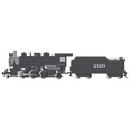 Click here to learn more about the Bachmann Industries HO 2-6-2 Prairie w/Smoke & Tender, SF #2129.