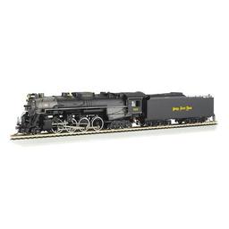 Click here to learn more about the Bachmann Industries HO 2-8-4 w/DCC & Sound Value, NKP/Railfan #765.
