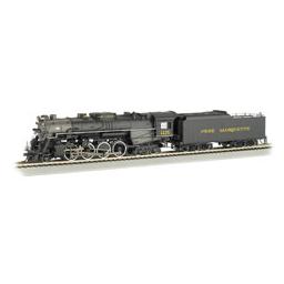 Click here to learn more about the Bachmann Industries HO 2-8-4 w/DCC & Sound Value, PM #1225.