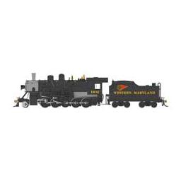Click here to learn more about the Bachmann Industries HO,SP,2-10-0 w DCC WM #1102.