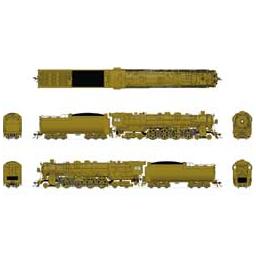 Click here to learn more about the Broadway Limited Imports HO Brass A-3 4-8-4 w/DCC & Paragon 3, Undecorated.