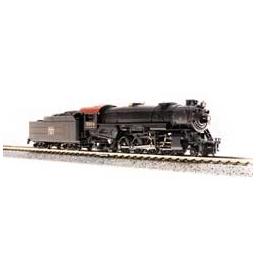 Click here to learn more about the Broadway Limited Imports N Heavy Mikado 2-8-2 w/DCC & Paragon3, CB&Q #5506.