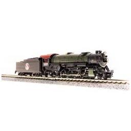 Click here to learn more about the Broadway Limited Imports N Heavy Mikado 2-8-2 w/DCC & Paragon3, GN #3205.