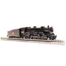 Click here to learn more about the Broadway Limited Imports N Light Mikado 2-8-2 w/DCC & Paragon3, CN #3716.
